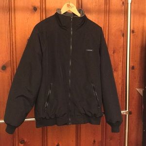Lands’ End Fleece lined Bomber jacket